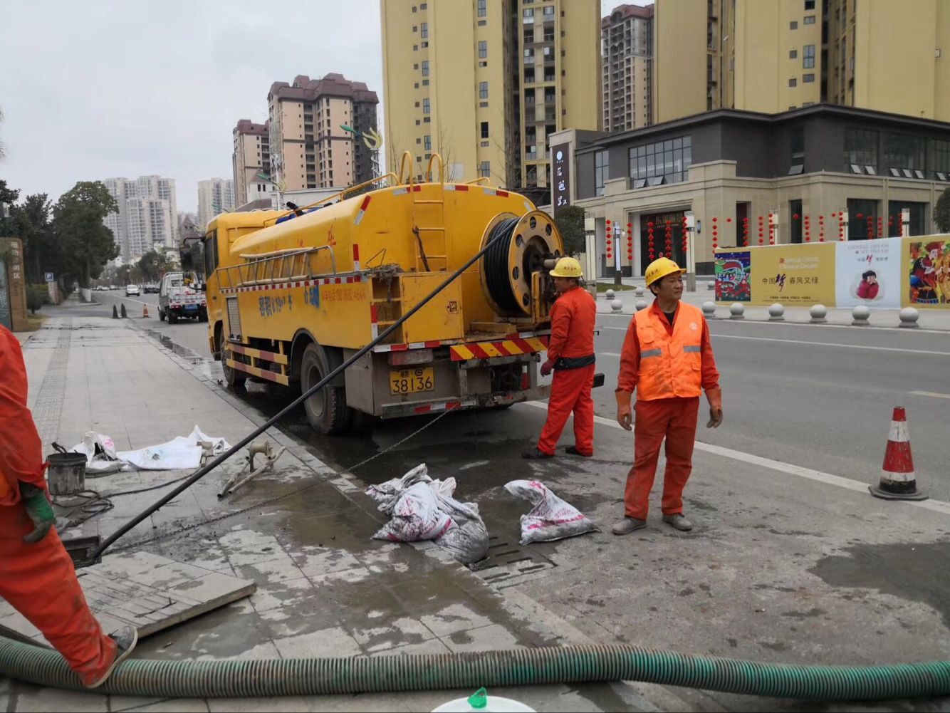 太谷排污管道清淤-管道清洗