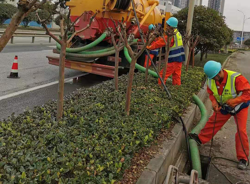 太谷市政管道清淤